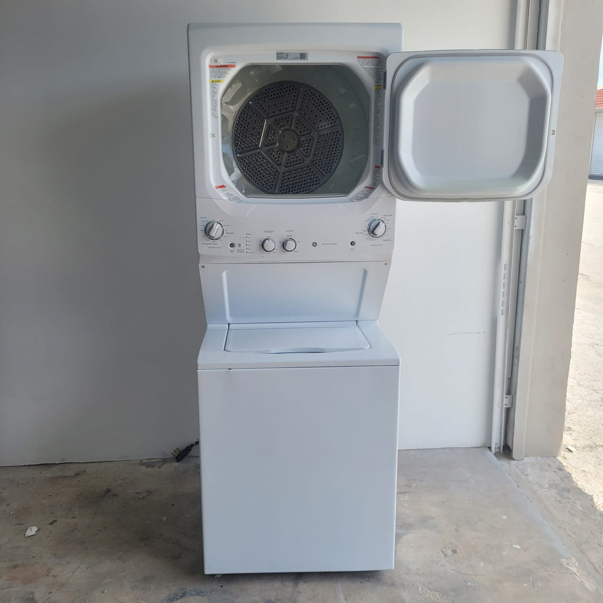 27" GE Stackable Washer and Dryer